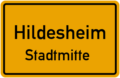 Straßenverzeichnis Hildesheim Stadtmitte