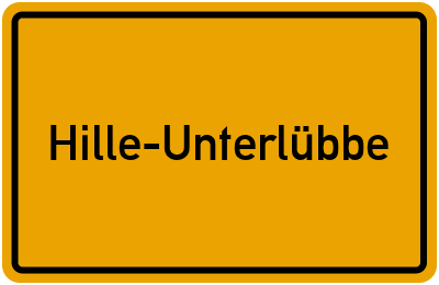 Branchenbuch Hille-Unterlübbe, Nordrhein-Westfalen