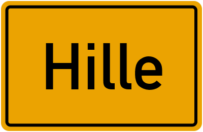 Branchenbuch Hille, Nordrhein-Westfalen