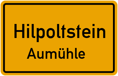 Straßenverzeichnis Hilpoltstein Aumühle
