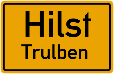 Straßenverzeichnis Hilst Trulben