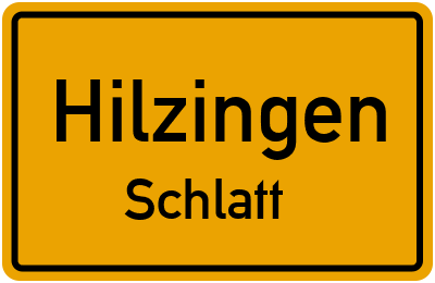 Straßenverzeichnis Hilzingen Schlatt