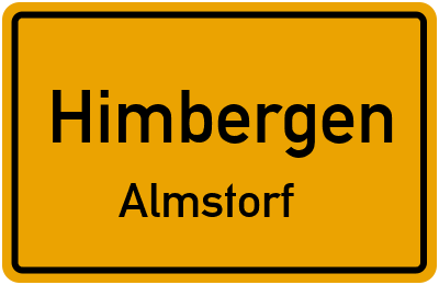 Ortsschild Himbergen Almstorf