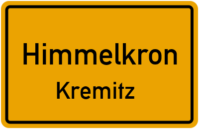 Straßenverzeichnis Himmelkron Kremitz