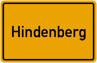 Hindenberg in Brandenburg erkunden