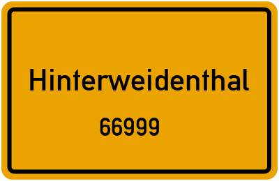 66999 Hinterweidenthal