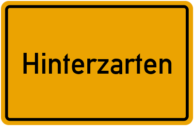 Branchenbuch Hinterzarten, Baden-Württemberg