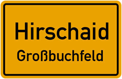Straßenverzeichnis Hirschaid Großbuchfeld