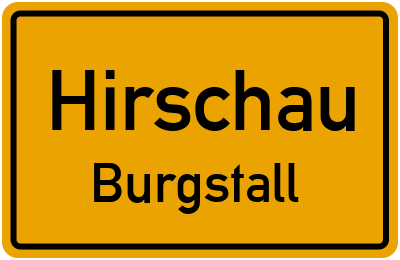 Straßenverzeichnis Hirschau Burgstall