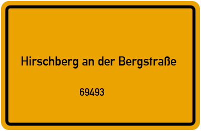 69493 Hirschberg an der Bergstraße