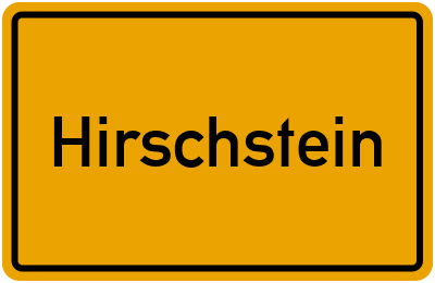 Branchenbuch Hirschstein, Sachsen