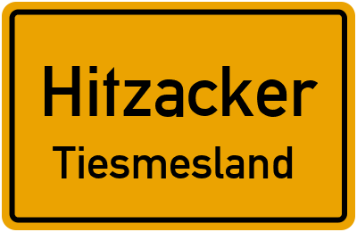 Straßenverzeichnis Hitzacker Tiesmesland