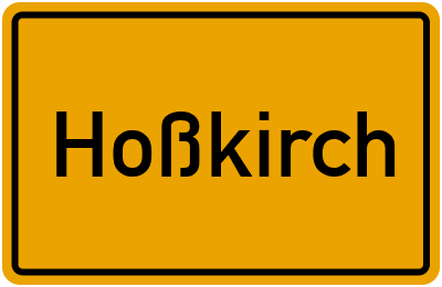 onlinestreet Branchenbuch für Hoßkirch