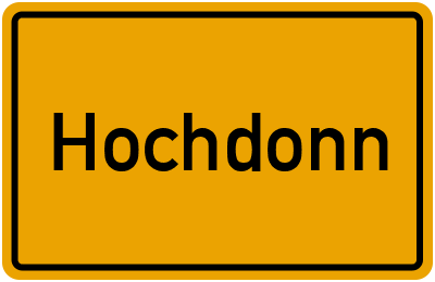 Hochdonn in Schleswig-Holstein