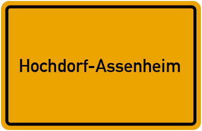 Hochdorf-Assenheim in Rheinland-Pfalz
