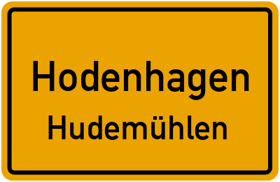 Straßenverzeichnis Hodenhagen Hudemühlen
