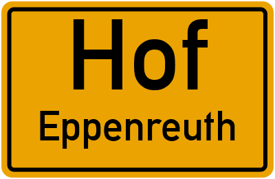 Straßenverzeichnis Hof Eppenreuth
