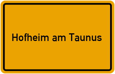 Hofheim am Taunus in Hessen erkunden