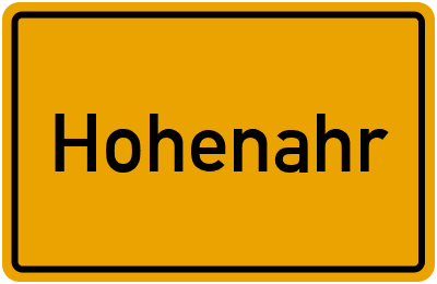 Wo liegt Hohenahr?