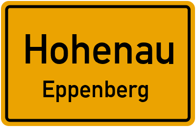 Straßenverzeichnis Hohenau Eppenberg