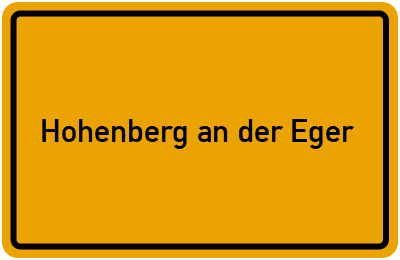 Hohenberg an der Eger in Bayern
