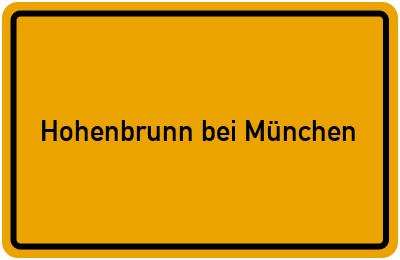 Branchenbuch Hohenbrunn bei München, Bayern