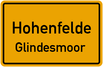 Straßenverzeichnis Hohenfelde Glindesmoor