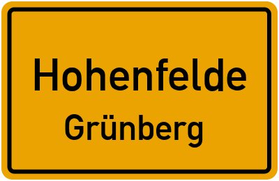 Straßenverzeichnis Hohenfelde Grünberg