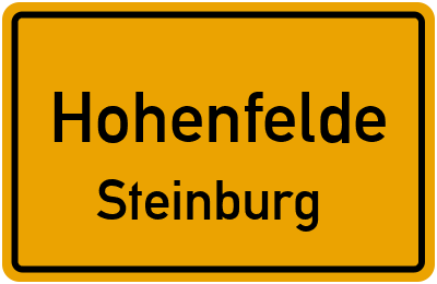 Straßenverzeichnis Hohenfelde Steinburg