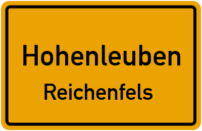 Straßenverzeichnis Hohenleuben Reichenfels