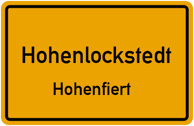 Straßenverzeichnis Hohenlockstedt Hohenfiert