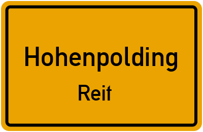 Straßenverzeichnis Hohenpolding Reit