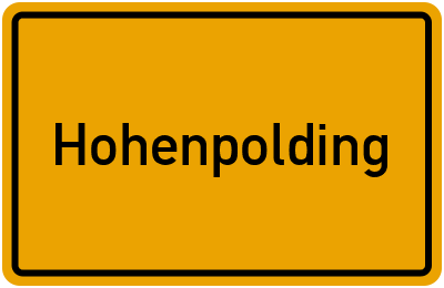 Hohenpolding in Bayern