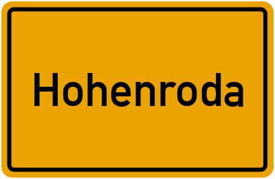 Hohenroda in Hessen erkunden