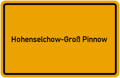 Branchenbuch Hohenselchow-Groß Pinnow, Brandenburg