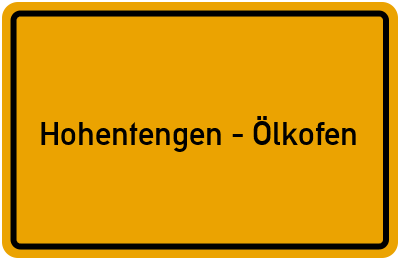 Branchenbuch Hohentengen - Ölkofen, Baden-Württemberg