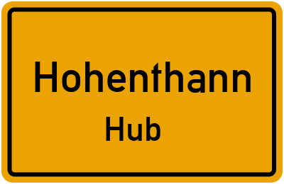 Straßenverzeichnis Hohenthann Hub