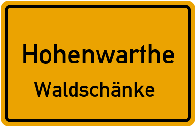 Straßenverzeichnis Hohenwarthe Waldschänke