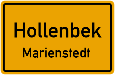 Straßenverzeichnis Hollenbek Marienstedt