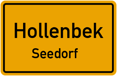 Straßenverzeichnis Hollenbek Seedorf