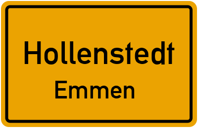 Straßenverzeichnis Hollenstedt Emmen