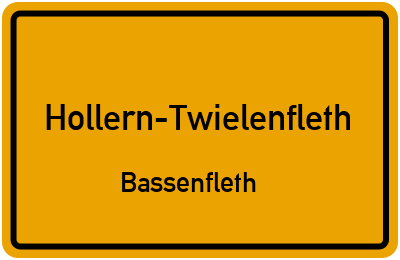 Straßenverzeichnis Hollern-Twielenfleth Bassenfleth