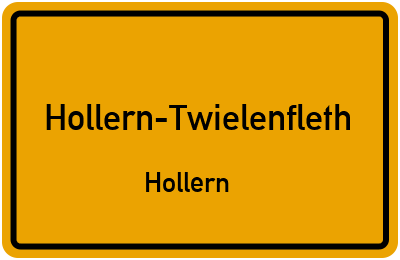 Straßenverzeichnis Hollern-Twielenfleth Hollern
