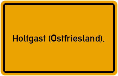 Branchenbuch Holtgast (Ostfriesland),, Niedersachsen