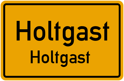 Straßenverzeichnis Holtgast Holtgast