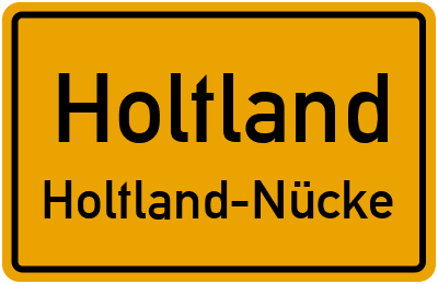 Straßenverzeichnis Holtland Holtland-Nücke
