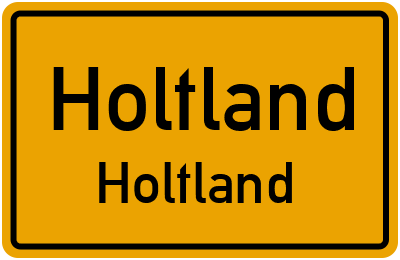 Straßenverzeichnis Holtland Holtland