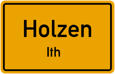 Straßenverzeichnis Holzen Ith