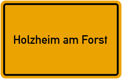Holzheim am Forst in Bayern erkunden