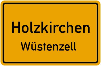Straßenverzeichnis Holzkirchen Wüstenzell
